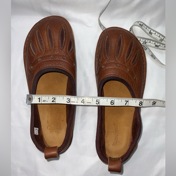 Native Earth Handmade Leather Unisex Low Shoes Court Slipper - Picture 15 of 16